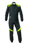 Omp Traje de Carreras First Evo MY2025 FIA 8856-2018 Antracita / Fluo Amarillo Talla 48