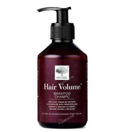 NEW NORDIC Hair Volume Champú 250 ml - Repara, espesa y da volumen al cabello con manzana y aminoácidos