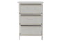 DKD Home Decor Cajonera Basicos Blanco 3 Cajones 42 x 63 x 32 cm Bambu y Paulownia