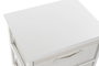 DKD Home Decor Cajonera Basicos Blanco 3 Cajones 42 x 63 x 32 cm Bambu y Paulownia