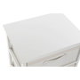 DKD Home Decor Cajonera de Bambú y Paulownia Blanco con 3 Cajones