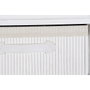 DKD Home Decor Cajonera de Bambú y Paulownia Blanco con 3 Cajones