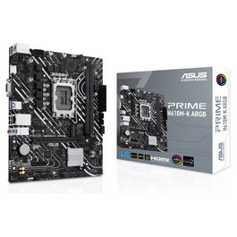 ASUS Prime H610M-K ARGB DDR5 micro ATX