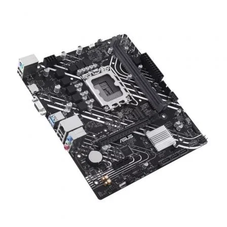 ASUS PRIME H610M-K ARGB Placa Base Micro ATX Socket LGA1700 para Intel 14/13/12 Gen, Chipset H610, DDR5, PCIe 4.0, M.2, Aura Sync ARGB, 90MB1G90-M0EAY0