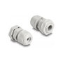 DeLOCK Prensaestopas EX M12 Gris (2 piezas)