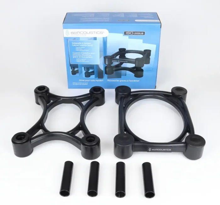IsoAcoust ISO-200Sub Soporte de Aislamiento Acústico para Subwoofers (1 Unidad)