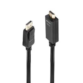 Lindy 36921 Cable DisplayPort a HDMI 1m 4K UHD Negro