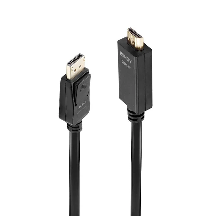 Lindy Cable DisplayPort a HDMI 1 m 4K UHD 10.2G Negro Lindy Cable DisplayPort a HDMI 1 m 4K UHD 10.2G Negro