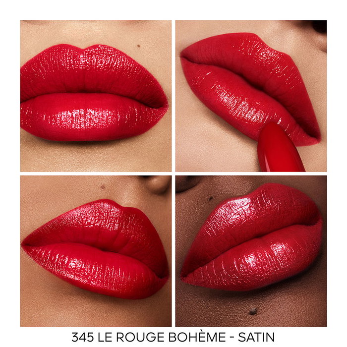 Guerlain Rouge G Barra de Labios Ultra Tratamiento Recarga - Satinado Larga Duración #345, 3.5g