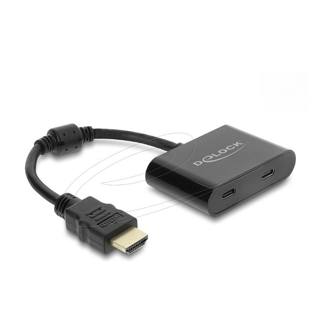 DeLOCK 63000 Adaptador USB Tipo C a HDMI y USB Tipo C 4K 60 Hz DeLOCK 63000 Adaptador USB Tipo C a HDMI y USB Tipo C 4K 60 Hz