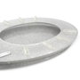 Gelco Asiento de inodoro con cierre suave magnético Gris brillante
