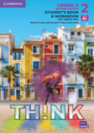 CAMBRIDGE, Think Level 2 Student's Book and Workbook with Digital Pack Combo A British English - Herbert Puchta