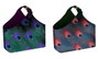DKD Home Decor Revistero Peacock Glam Verde Lila Poliester 20 x 40 x 45 cm (2 Unidades)