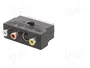 GEMBIRD Adaptador de SCART a RCA x3 bidireccional, negro