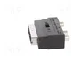 GEMBIRD Adaptador de SCART a RCA x3 bidireccional, negro