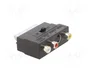 GEMBIRD Adaptador de SCART a RCA x3 bidireccional, negro
