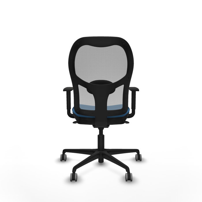 PIQUERAS Y CRESPO Silla de oficina Jorquera con mecanismo Sincro, Azul claro y Gris PIQUERAS Y CRESPO Silla de oficina Jorquera con mecanismo Sincro, Azul claro y Gris