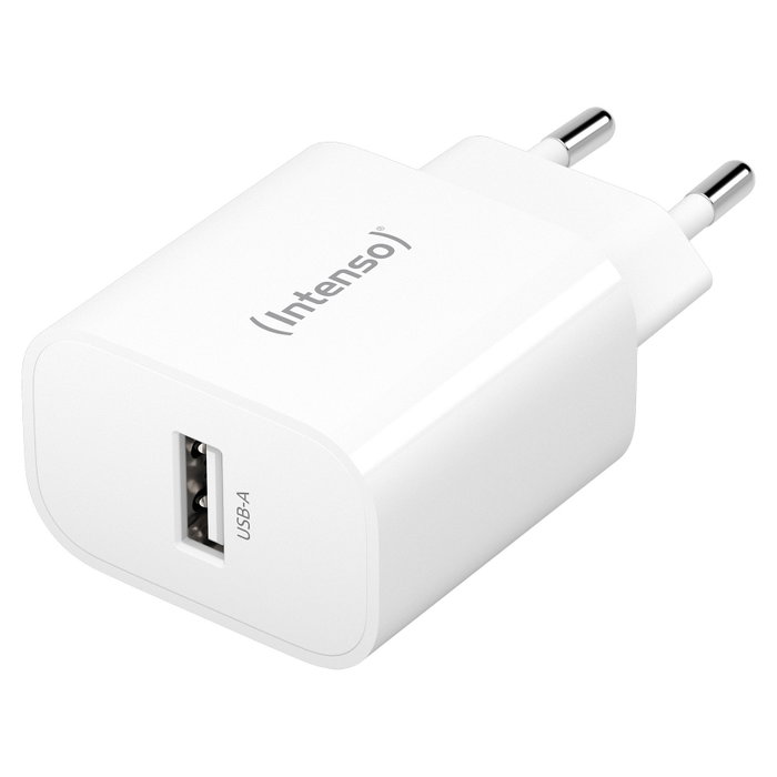 Intenso Adaptador de corriente W5A 1x USB-A 5W Blanco Intenso Adaptador de corriente W5A 1x USB-A 5W Blanco