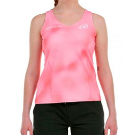 Camiseta de Tirantes Mujer Bullpadel DELFI25V-711 Rosa (L)