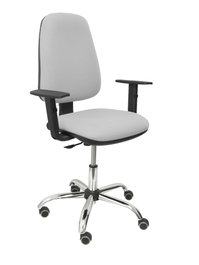 PIQUERAS Y CRESPO Silla Sierra CP Bali Gris Claro con Brazos Regulables
