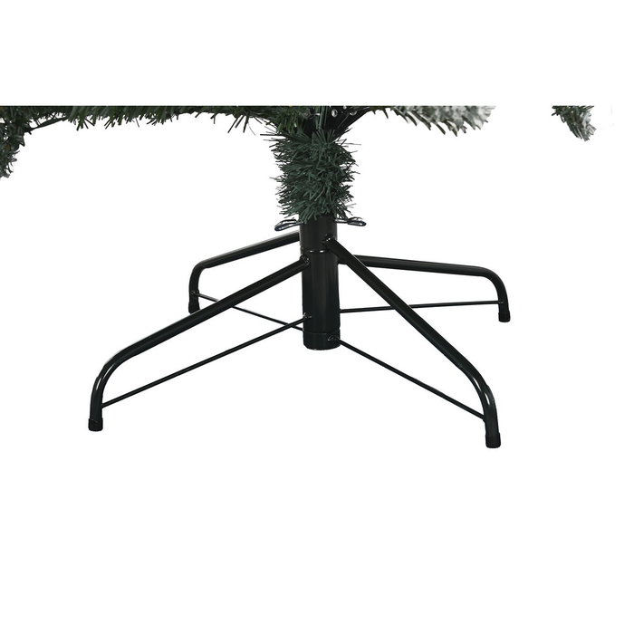 DKD Home Decor Árbol de Navidad Nevado con LED 130x130x210 cm