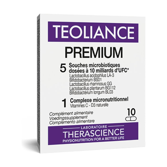 Therascience Teoliance Premium 10 Cápsulas Therascience Teoliance Premium 10 Cápsulas