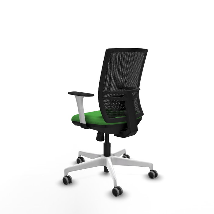 PIQUERAS Y CRESPO Silla de oficina Yunquera con mecanismo Sincro Verde