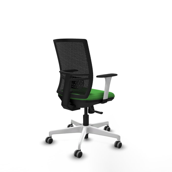 PIQUERAS Y CRESPO Silla de oficina Yunquera con mecanismo Sincro Verde