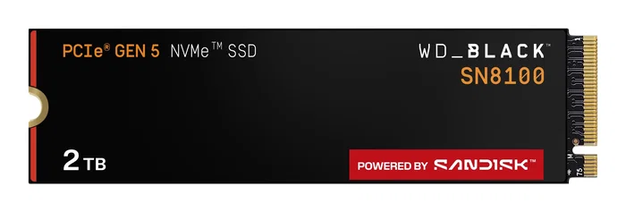 Western Digital WD_BLACK SN8100 NVMe SSD 2 TB M.2 2280