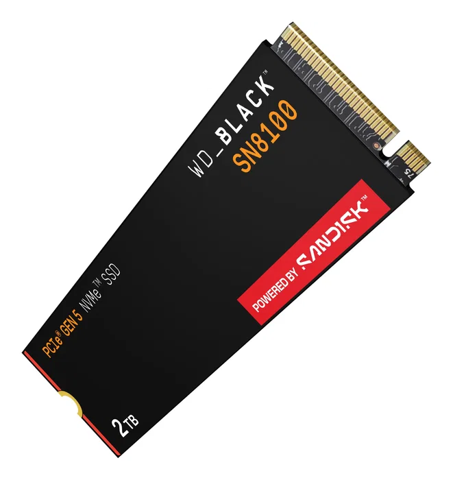 Western Digital WD_BLACK SN8100 NVMe SSD 2 TB M.2 2280