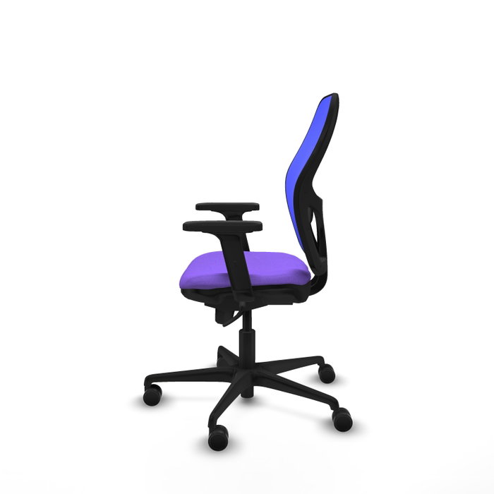 PIQUERAS Y CRESPO Silla de oficina Jorquera Lila y Azul