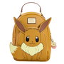 Loungefly Mochila Eevee Pokemon 21.5x27.9x10.1cm Piel Vegana Tirantes Ajustables