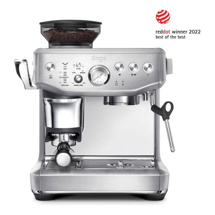 Sage Barista Express Impress™ Acero Inoxidable Cepillado