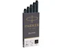 Parker Cartuchos de Tinta Quink Negra, Pack de 5