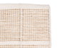Giftdecor Alfombra Artesanal Cuadros Beige 60 x 90 cm (Set de 8)