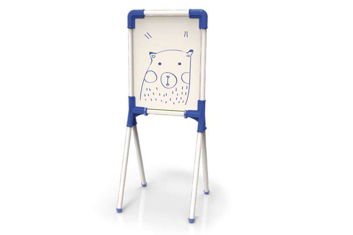 Chicos Pizarra Junior Reversible 37x32x85 cm Incluye 12 Piezas Chicos Pizarra Junior Reversible 37x32x85 cm Incluye 12 Piezas