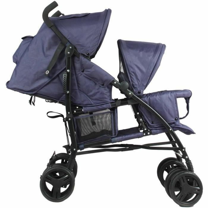 Bambisol Cochecito de doble bastón para 6-36 meses y 0-36 meses