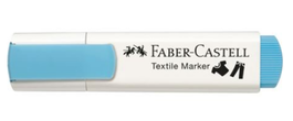 Faber-Castell 159530 Blíster con 5 Marcadores Textiles Colores Baby-Party