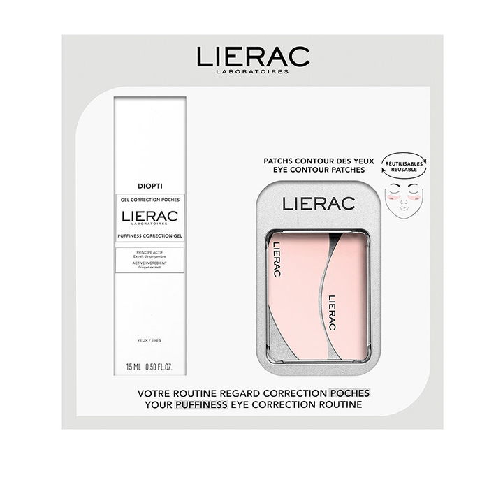 Lierac DIOPTI RUTINA Gel Corrector de Bolsas Ojos - Reduce Bolsas y Tono: 2 Piezas