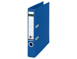 Leitz Archivador de palanca Recycle cartón reciclado 100% 180 hojas DIN A4 lomo 50 mm azul