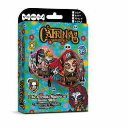 My Other Me Mascarilla Higiénica Catrinas Premium Multicolor 3-5 Años