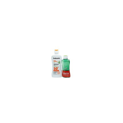 Babaria Solar Piel Sensible SPF50+ Estuche de 2 piezas