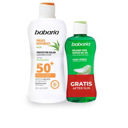 Babaria Estuche Solar Piel Sensible SPF50+ con Leche y After Sun