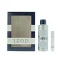 Izod White Gift Set con Eau de Toilette de 15 ml y Body Spray de 200 ml
