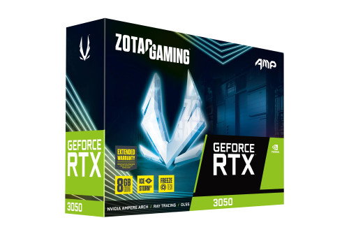 Zotac RTX 3050 AMP GeForce RTX 3050 8GB GDDR6 ZT-A30500F-10M Zotac RTX 3050 AMP GeForce RTX 3050 8GB GDDR6 ZT-A30500F-10M