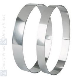 Ovinox Molde para horno oval con aro, 21 cm x 35 cm alto