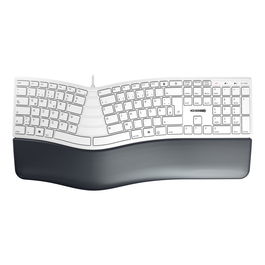 Cherry JK4500W / JK-4500DE-0 Teclado QWERTZ, Color Blanco