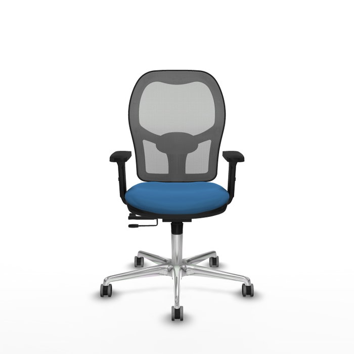 PIQUERAS Y CRESPO Silla de oficina Jorquera Azul claro/Gris