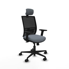 PIQUERAS Y CRESPO Silla de oficina Yunquera con mecanismo Sincro/Traslack