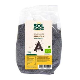 SOLNATURAL Semillas de Amapola Ecológicas 250g